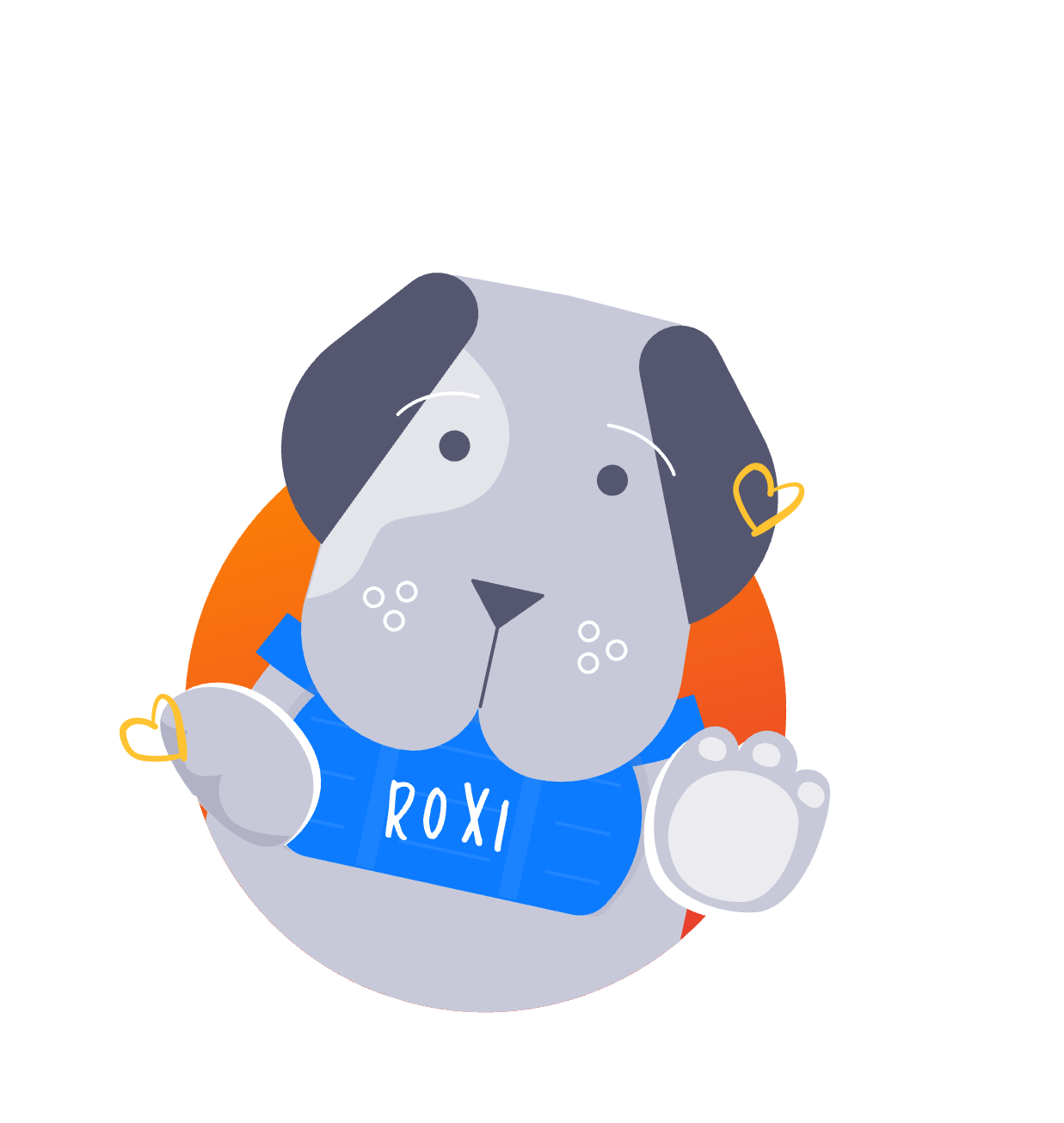 ROXI_with_hearts